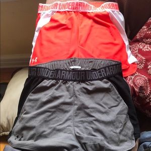 Bundle of 2 under armour shorts